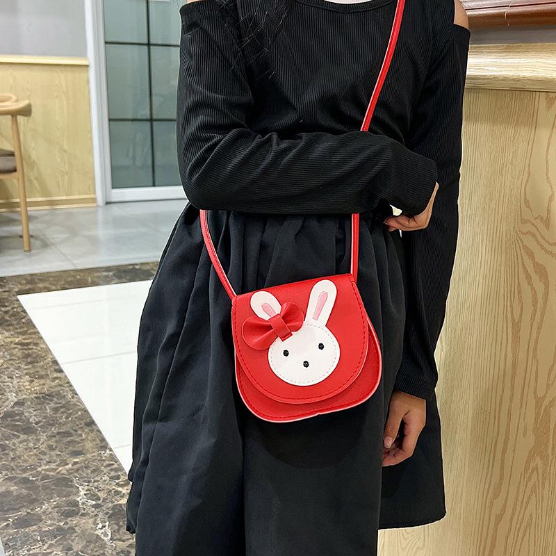 Korean Stylish Mickey Bow Crossbody Bag for Women & Kids - 2025 Autumn/Winter Collection