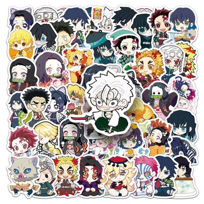 50 Stück Sticker-Packungen Dämonentöter Sticker Anime Kreativ DIY Dekorativ Notizbuch Guka Handyhülle Tablet Scrapbooking Sticker