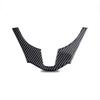 Bright Carbon Fiber Car Inner Steering Wheel Chin Sticker For Mazda 3 2014-2018