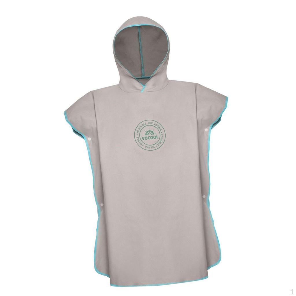 Changing Poncho Microfiber Multifunctional Sturdy Accessories Beach Gifts Absorbent Quick Dry Hooded