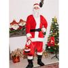 SYitong Santa Claus Costume for Includes Santa Cosplay Outfit and Shoe Set for Men and Fun Christmas Costume Adults, Covers, 6-Piece Women, (M)