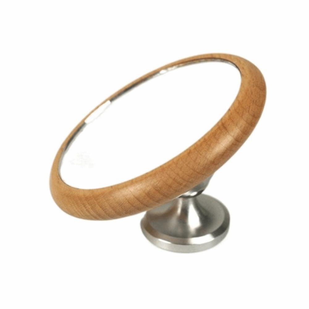 Magnetic Monitoring Coffee Reflective Mirror Reflective Mirror Wooden Base Espresso Mirror Flow Rate Observation
