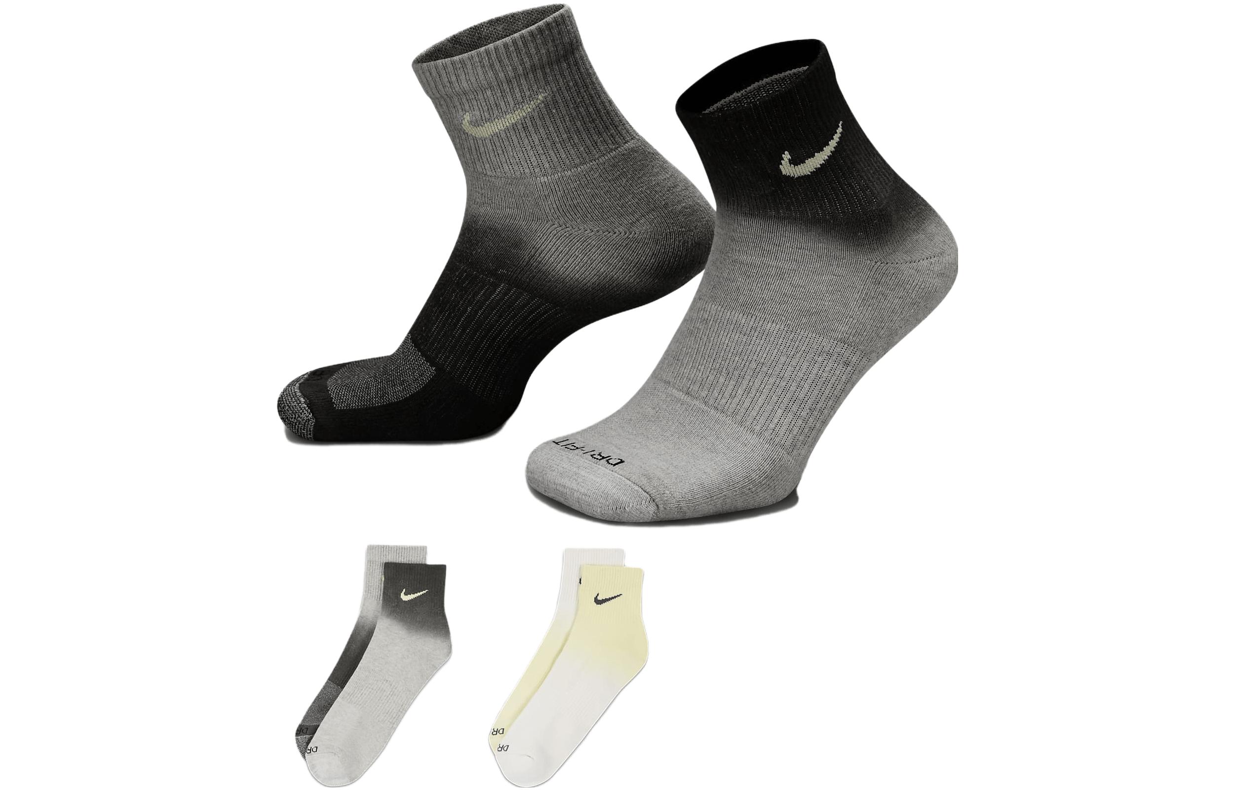Nike Everyday Plus Ankle Socks Pack Of Two FJ4913-901 S