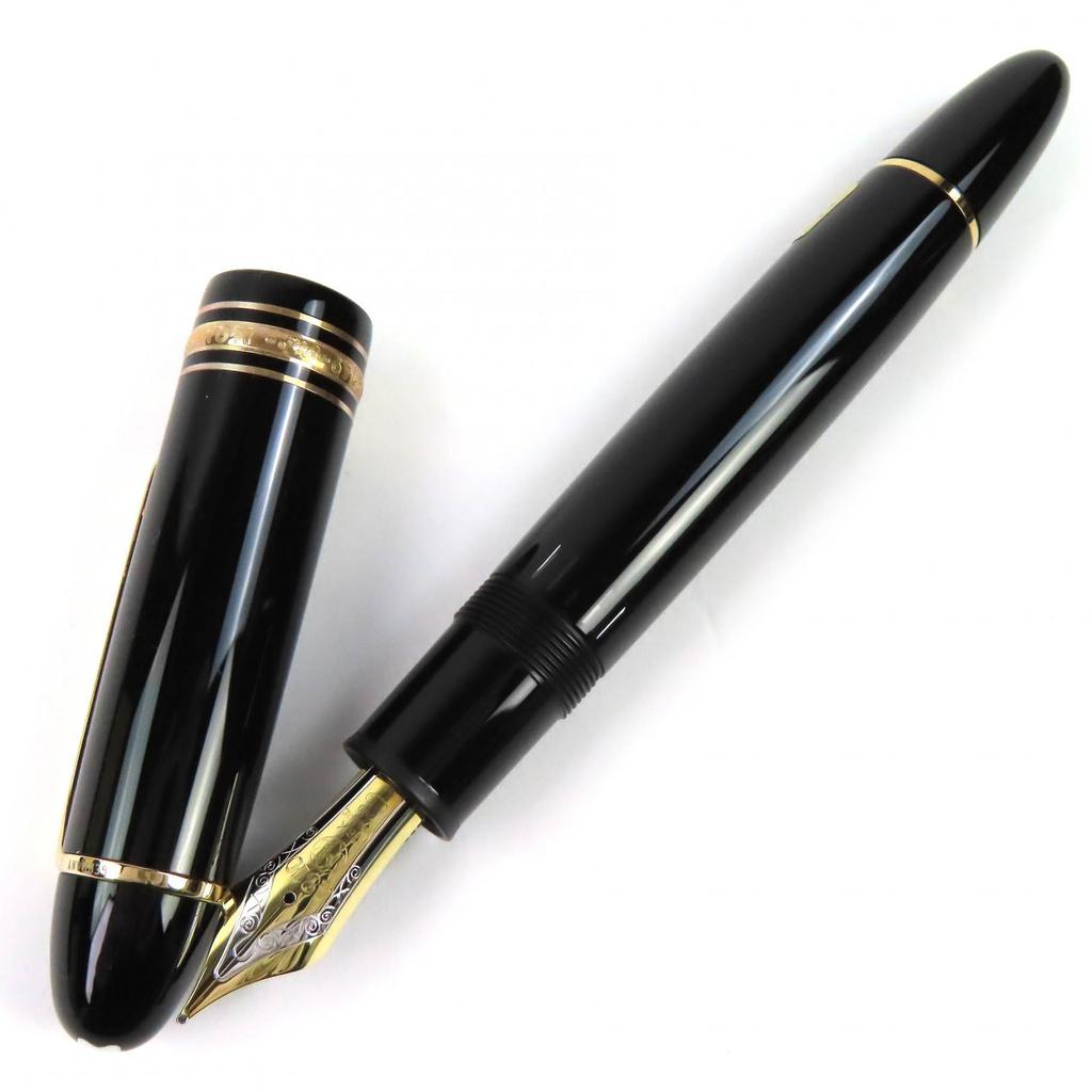 Pristine MONTBLANC Fountain Pen Meisterstück 149 PIX Nib 18K Black 18K 10575 Used