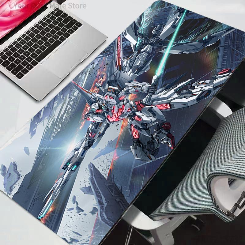 Big Mouse pad Gundam Professional E-sports gamers speed pc Gaming Rubber keyboard Mouse Pads New desk mat mousepad anime