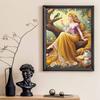 Full Round Diamond Painting Rapunzel Under The Tree Art Rhinestone Picture Mosaic DIY 5D Cross Stitch Embroidery Home Decoration