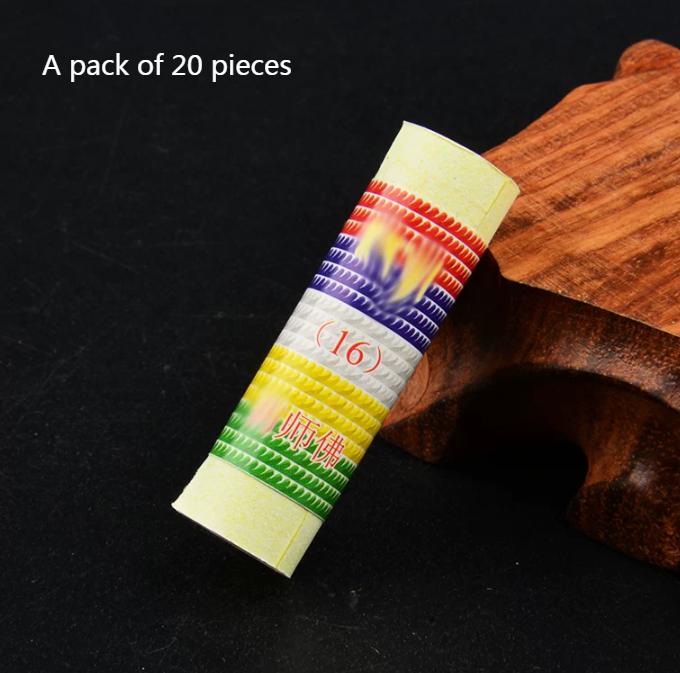 

20 rolls/package Collection of Miniature Scrolls of Scriptures/Buddha Statues Stupas Collection of Scriptures Volume Supplies