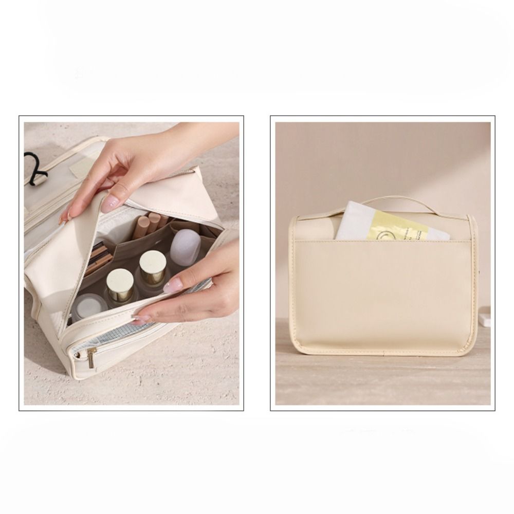 Large Capacity Large Cosmetic Bag Waterproof Travel Bag INS Dust-proof Storage Bag  Outdoor