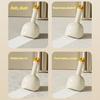 Lint Roller Strong Adhesion Big White Goose Shape Pet Hair Dust Debris Pet Hair Cleaning Roller with Dust-Proof Cover Cleaning Tool