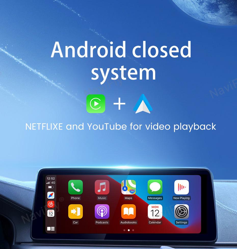 Universal Wireless CarPlay and Auto Adapter for Original Wired Car Systems