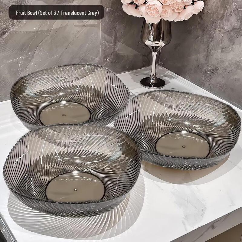 Qiwei Light Luxury Home Fruit Plate