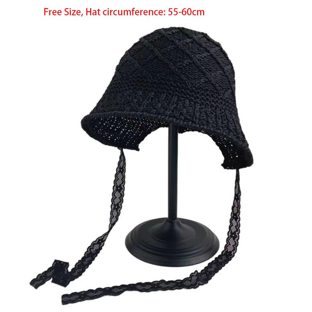 Lace Sunscreen Hat Anti-UV Beach Hat New Visor Cap  Summer