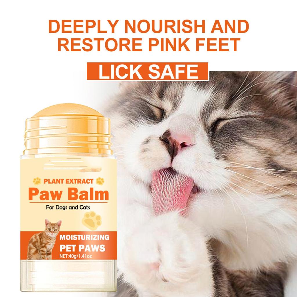 Dog Nose Balm 40g All-Natural Cream Wax For Dry, Cracked Pads Snouts Cats Moisturizer Soother, Nose Butter For Bulldogs