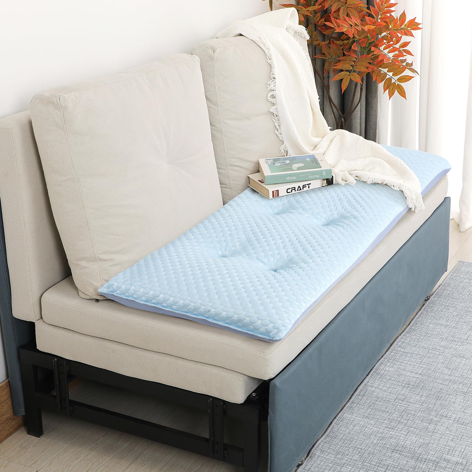 

JEMA Gemma Rogue Сиденье Длинное Длинное Свободное Сиденье Накидка Длинная Подушка для Для Комнаты Синий Прохладная на ощупь Подушка, Дзабутон, Подушка, Подушка, Подушка, Отдых,