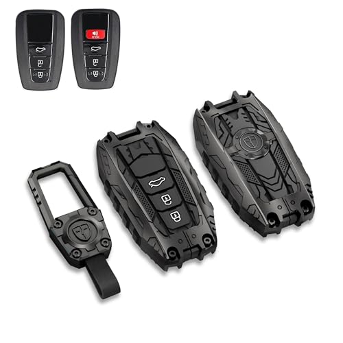 

MAIKER OFF ROAD металлический чехол для брелока защитный чехол для Toyota, цинковый сплав брелок для Toyota 2020-2024 Highlander 2018-2024 RAV4 Camry C-HR Col