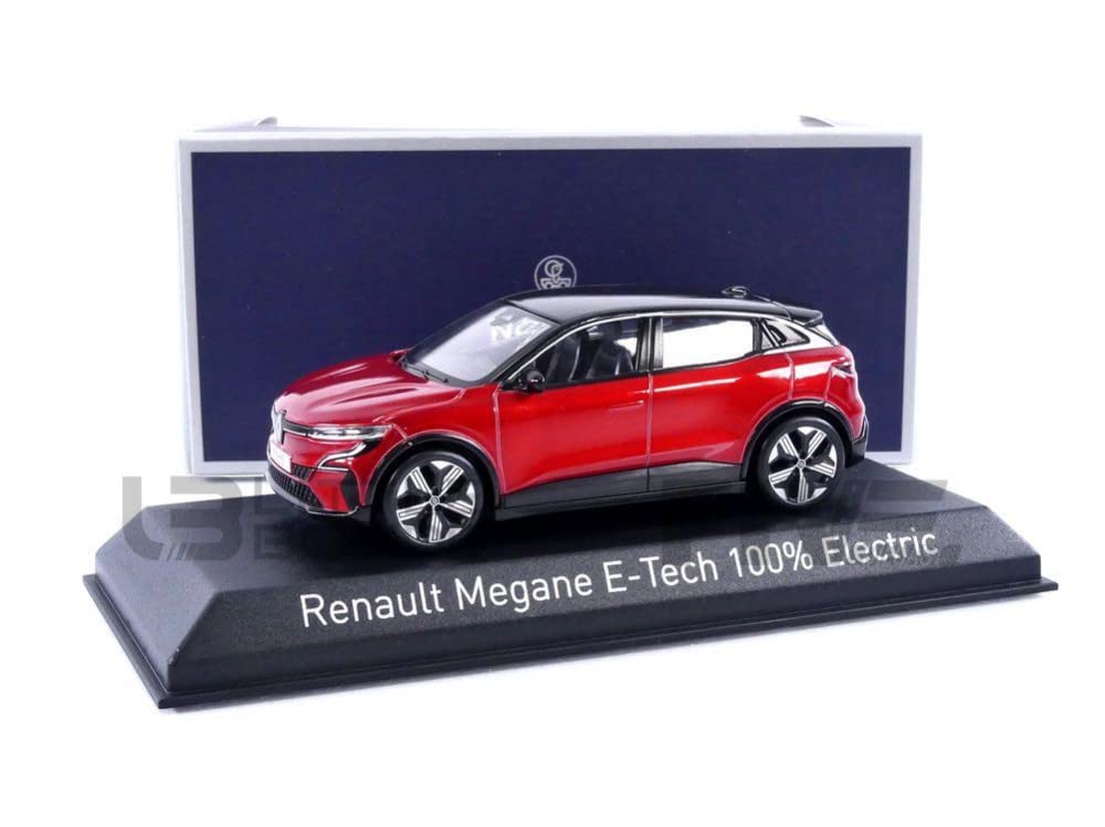 

Norev Renault Megane Electric 2022 Finished Product 1/43 E-Tech 100% Red/Black