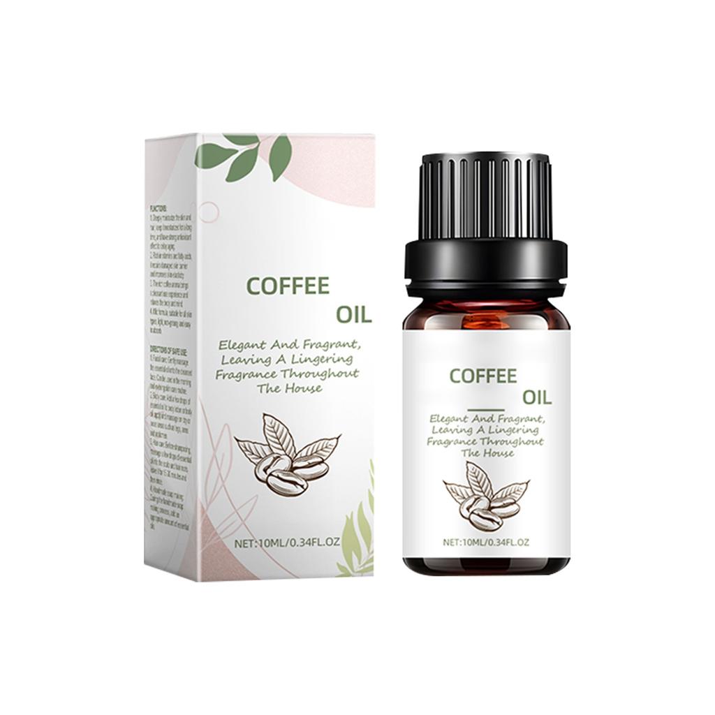 Coffee Aromatherapy Diffuser Oil Stress Relief Massage Oil Sleep Oil Skin Care Cosmetics, Ideal For Soap, Skin & Hair Care Products 10ML