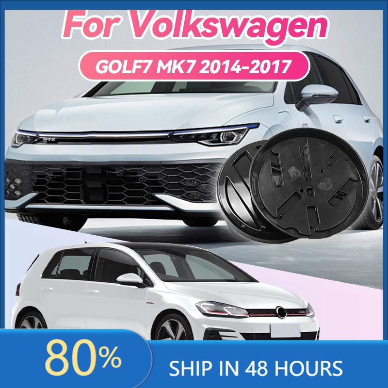 2026 New For VOLKSWAGEN VW 135mm 113mm Car Styling Front Grille Emblem Rear Trunk Lid Badge Accessories For Volkswagen Golf7 mk7