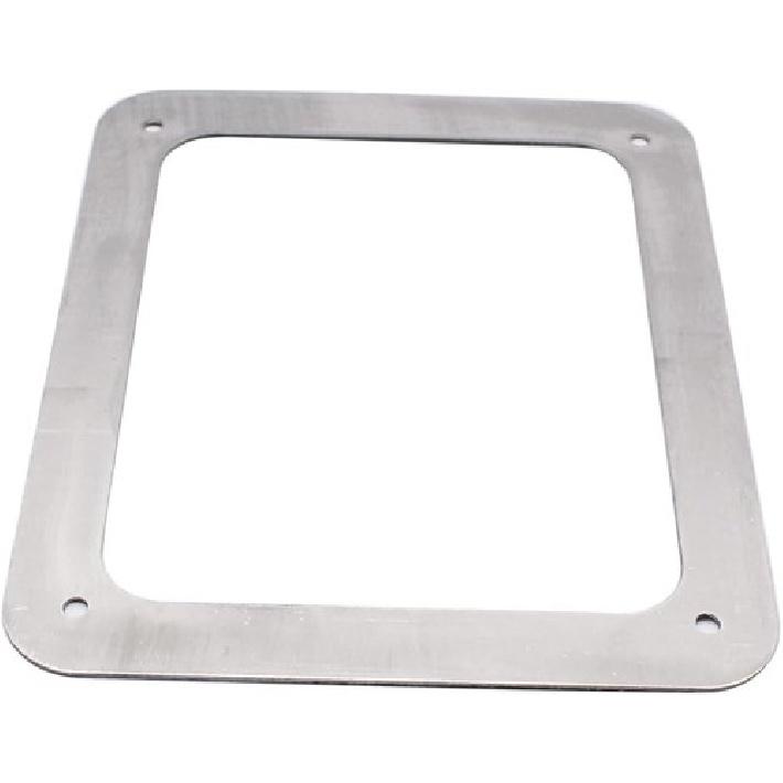 Gummi-Schalthebelmanschetten-Satz Mit Chromplatte 5 5/8" X 6 3/4"