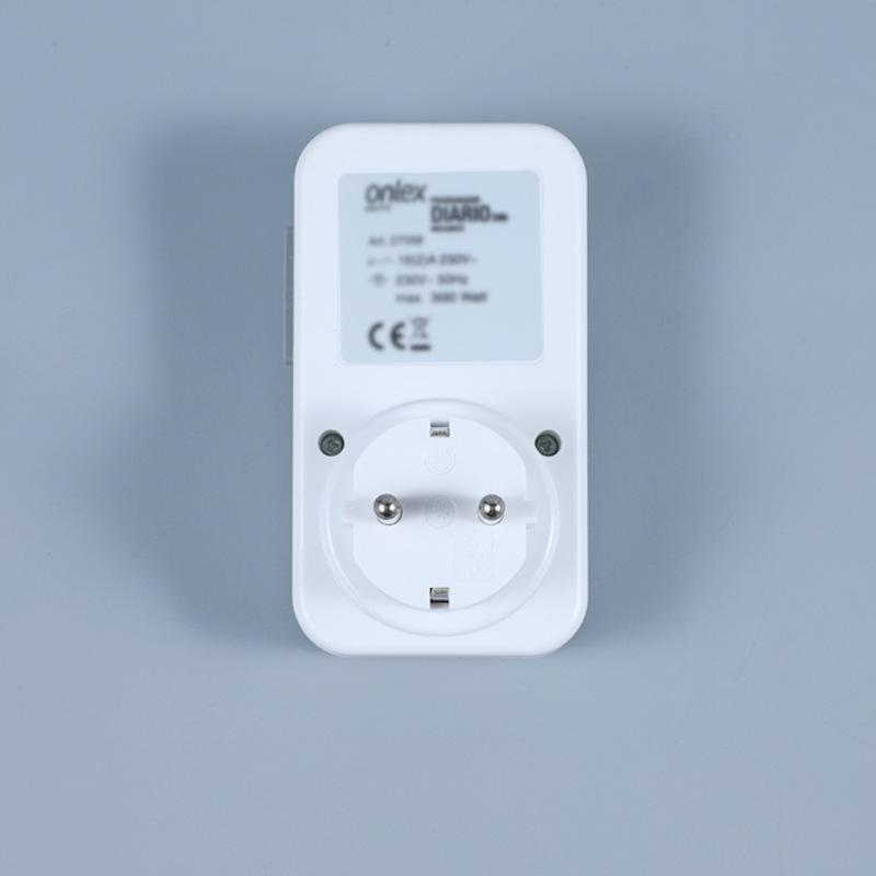 EU Plug Timing Socket 24-hours Cycle Switch Mechanical Timer Automatic Shutdown with Overload Protection 16A 3680W High-power