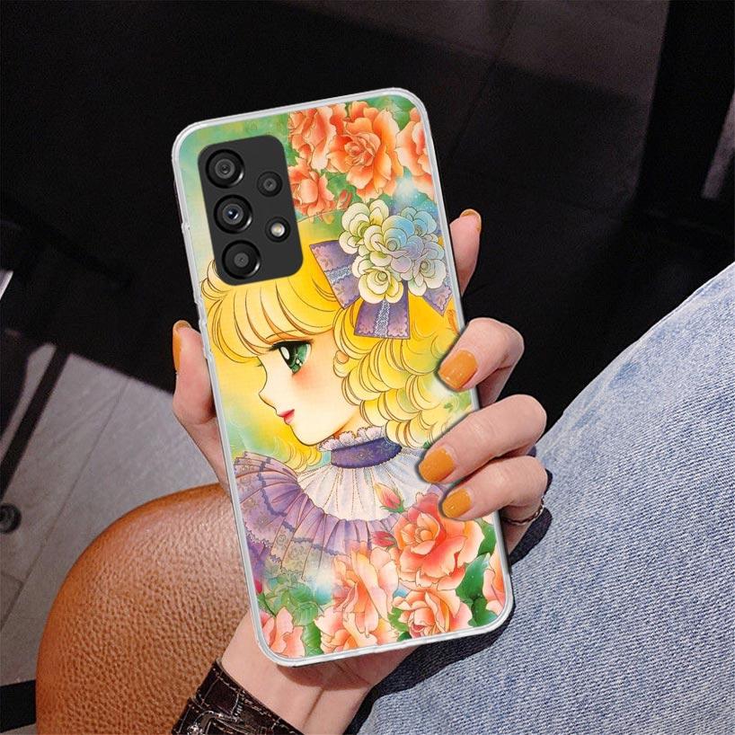 Anime Candy Phone Case For Samsung Galaxy A17 A16 A15 A14 A13 A57 A56 A55 A54 A53 A37 A36 A35 A34 A33 A26 A25 A24 A23 Galaxy A16