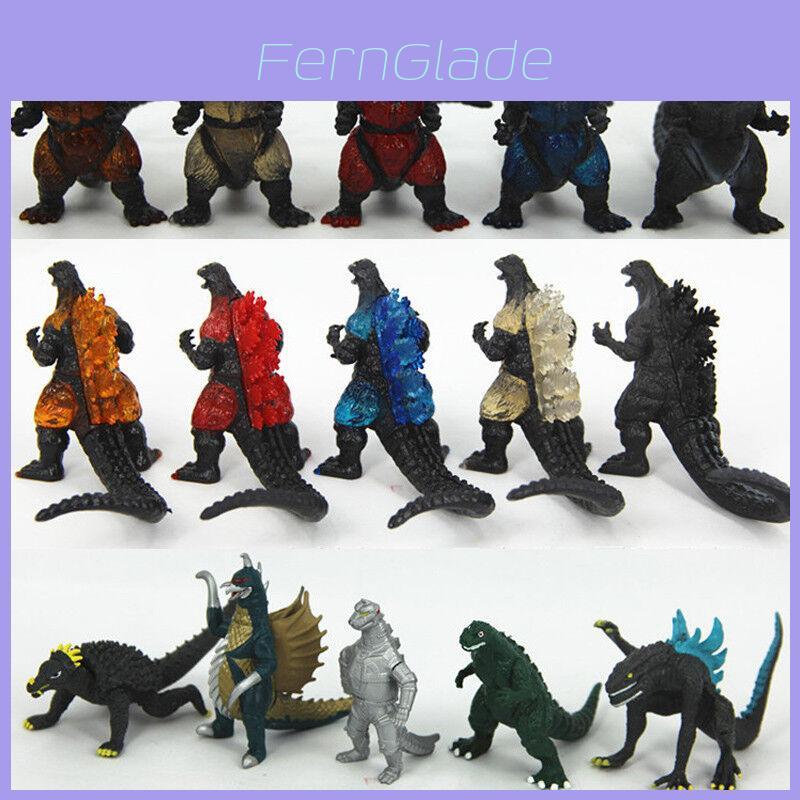 Premium Quality Godzilla Monsters Mechagodzilla Trendmaster Gigan Anguirus Action Toy Figures Set