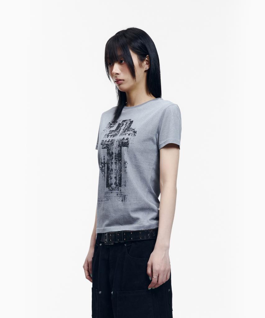 AAKAM Razor Cross Half Top (Gray)