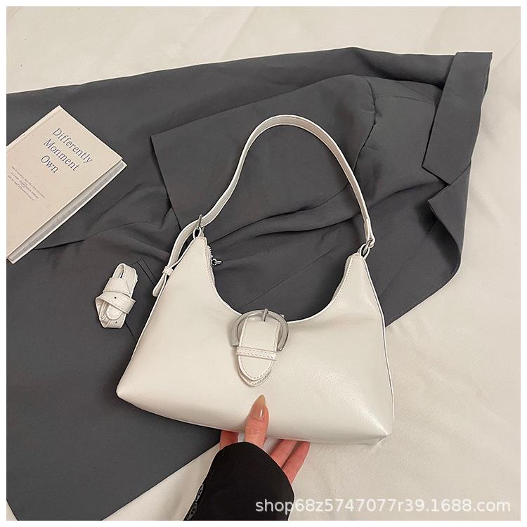 Niche design underarm bag women's 2025 autumn and winter new trendy fashion casual versatile one-shoulder crossbody soft leather bag