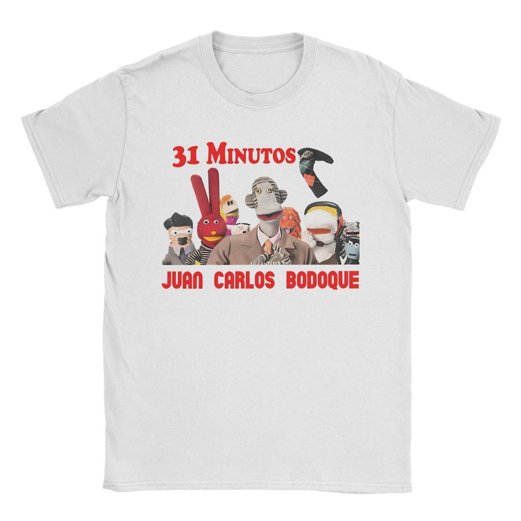 Männer Frauen Neuankömmling 31 Minutos Juan Carlos Bodoque und Freunde T-Shirt Baumwolle T-Shirts Kleidung