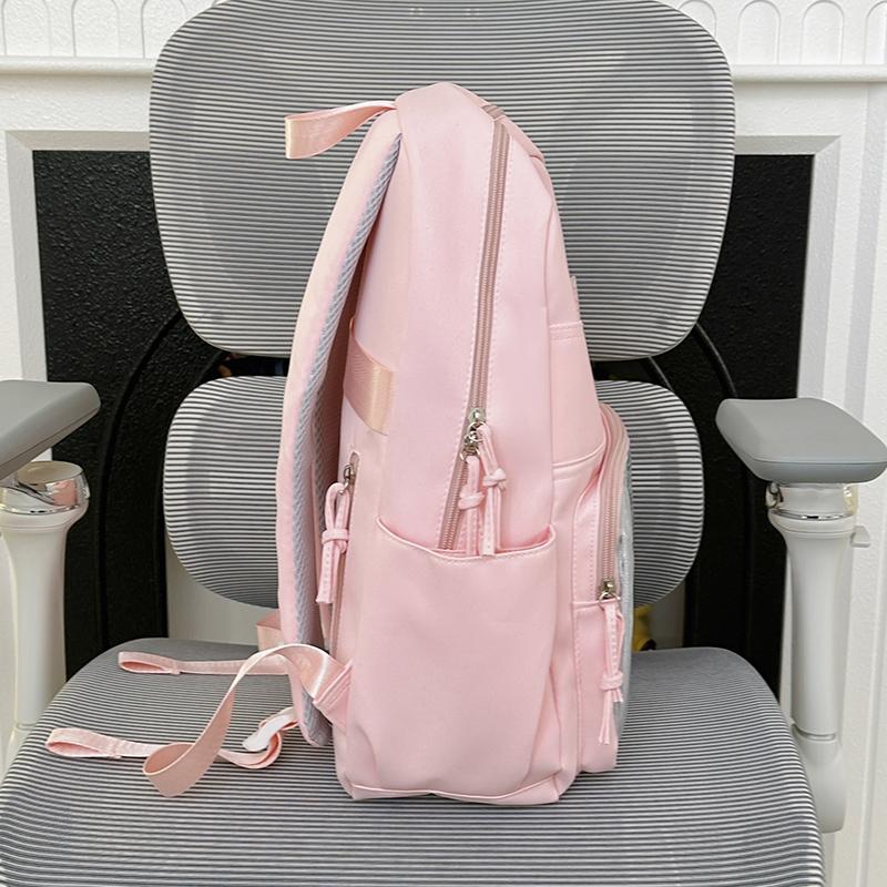 New Harajuku Ita Bags Women Lolita Transparent Daypack High Capacity Ladies Sweet Cute Y2k Backpacks Japanese Kawaii School Bag