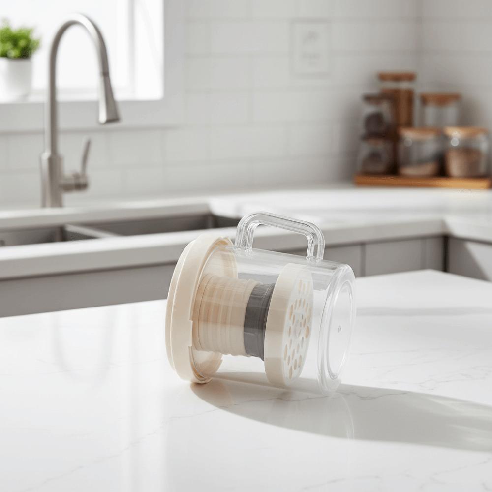 Spring Press Yogurt Whey Separator With Filter Cloth Greek Yogurt Maker  Kitchen Gadgets