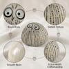 Resin Owl Figurine Home Decoration Small Owl Statue for Indoor Outdoor Display Unique Design Collectible Accent Piece