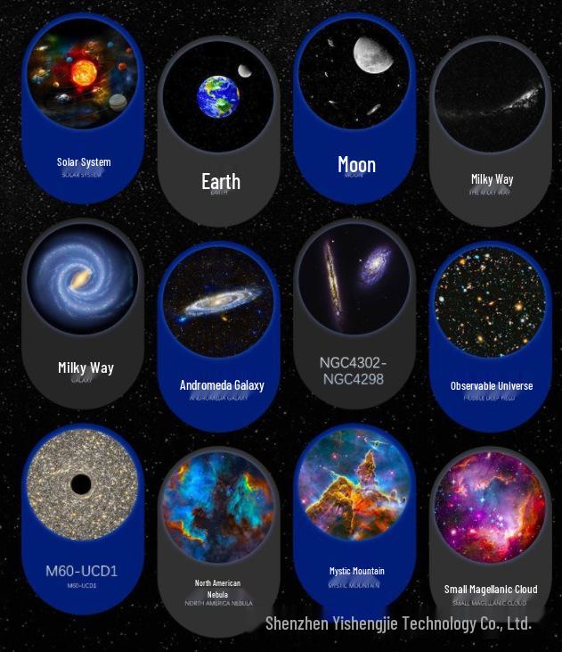 USB Starry Sky Galaxy Projection Light: Night Light & Table Lamp