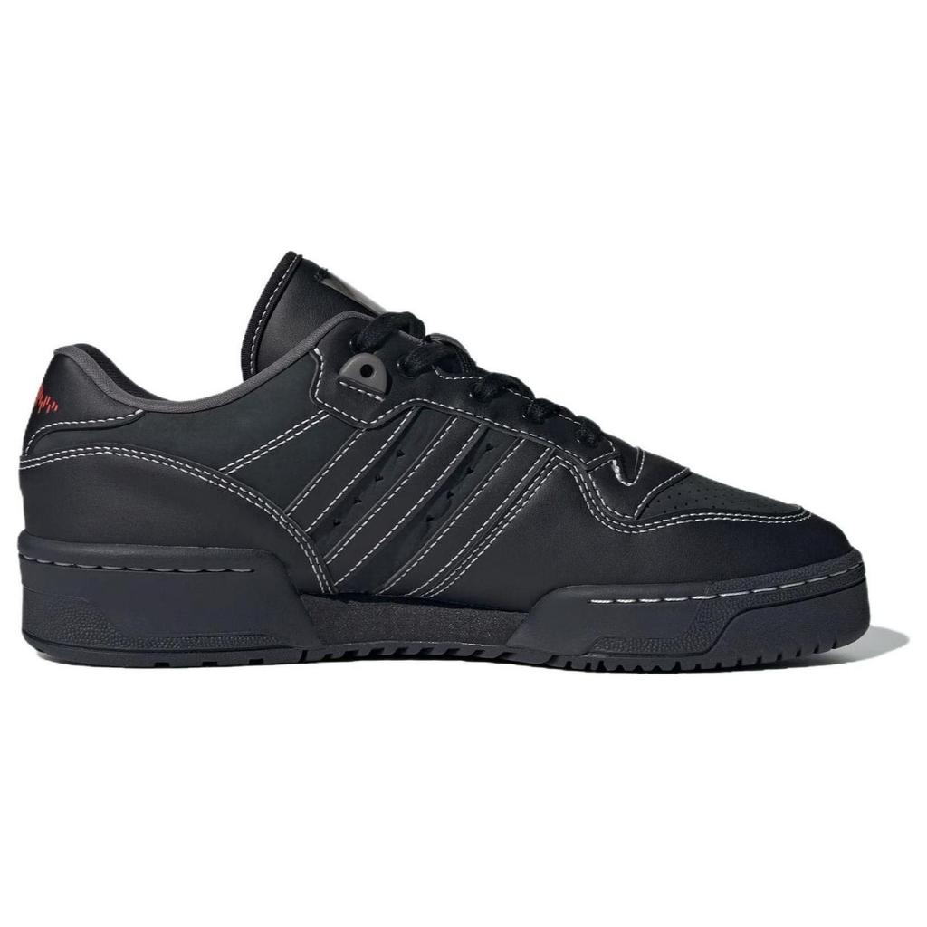 Adidas Rivalry Low Summer - Black Unisex Sneakers Core-Black Bright-Red ID6271