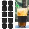 10 Pezzi Protezione Tazza Bottiglia Resistente al Calore Materiale Silicone Manicotto Resistente al Calore Bevande Fredde Calde