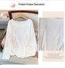 Seamless Double-Sided Thermal Fleece Base Layer Top for Plus-Size Women, Extra Large (200/300 Jin)