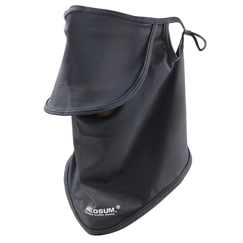 

Dustproof Sunscreen Mask UV Protection Neck Wrap Cover Fashion Sport Cycling Scarf Unisex темно серый