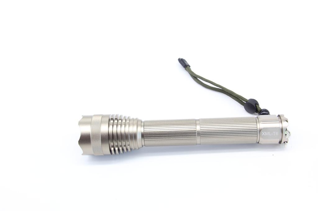 CREE L2 LED Diving Torch Flashlight YM-A1-L2 Silver