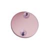 10X20X30X Magnification Makeup Mirror with Suction Cups for Bathroom - Small Round Mirror for Shaving and Blackhead Removal