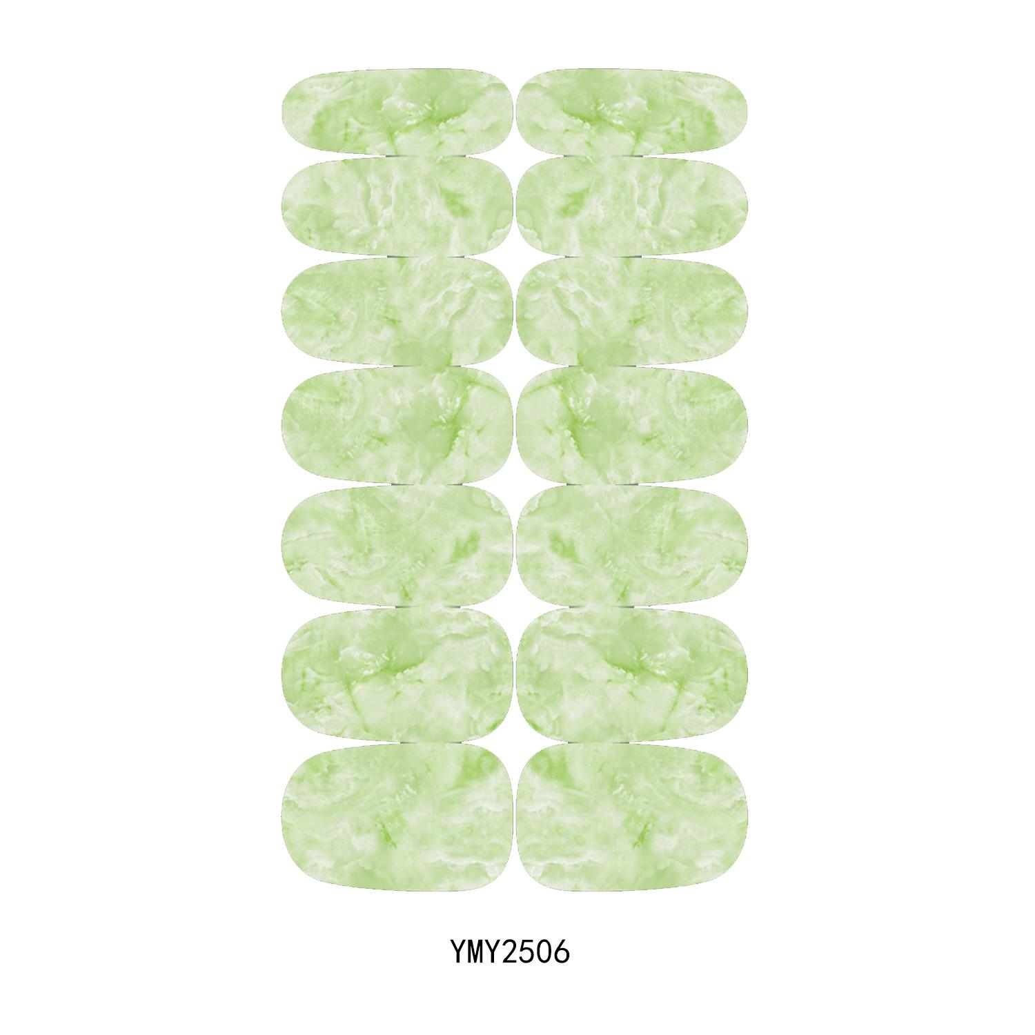 

Marble Series Nail Art Stickers YMY2502-2513 - No Baking Needed