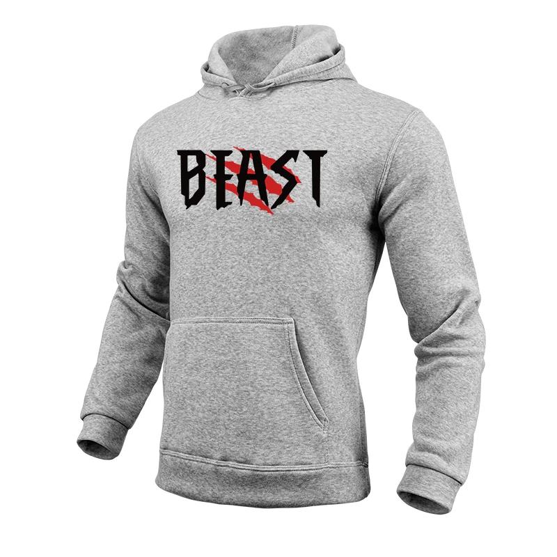 2025 Hot Sale Men's Hooded Sweatshirts High Quality Male Daily Casual Sports Pullover Gym Fitness Sweatshirts Men's Clothes
