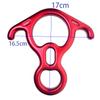 50KN Outdoor Rock Climbing Descender 8 Word Ring