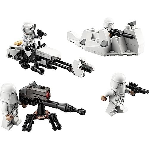 LEGO Star Wars Snowtrooper™ Battle Pack 75320, a toy block gift for boys ages 6 and up.