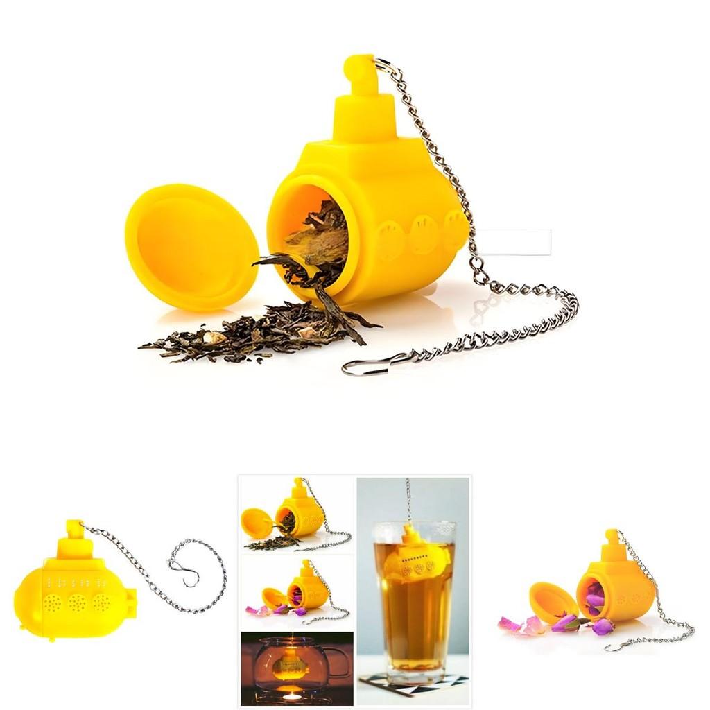 Silicone Submarine Tea Infuser With Leakproof Design For Home Brewing And Tea Lovers