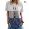 Women Casual Short Sleeve O-Neck Loose Tshirt Summer Tee Tops Plus Size
