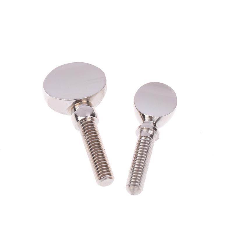 2Pcs Saxophone Neck Screw Clarinet Ligature Clip Screws Tightening Sax Replacement Part Receiver Woodwind Instrument Accessories
