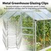 Stainless Steel Garden Nails W-Type Fixing Buckle Z-Type Hook For Greenhouse Gardening Accessories