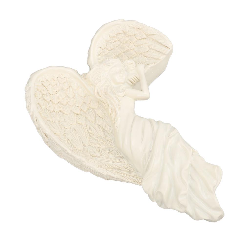 Angel Door Frame Decoration Unique Exquisite Resin Door Frame Angel Wing Sculpture for Home and