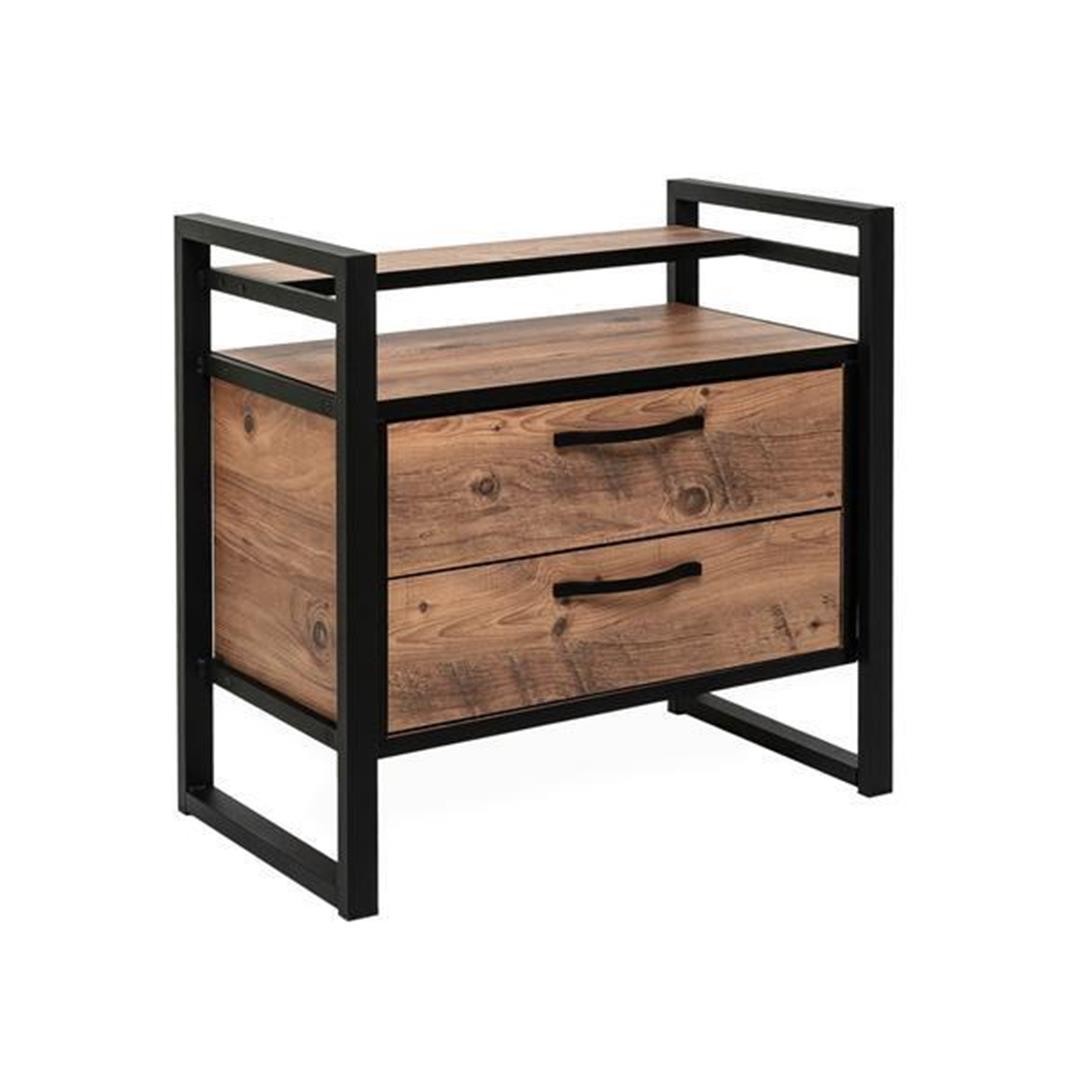 

Just Home Athena Тумбочка с 2 ящиками Атлантическая сосна