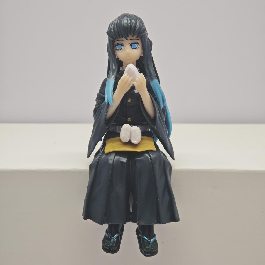 Figurki Akcji Anime Demon Slayer Tanjirou Tomioka GiyuuZenitsu Kochou Nezuko Figurka Anime Kolekcjonerska Lalka Dziecięca Zabawki dla Dzieci SS